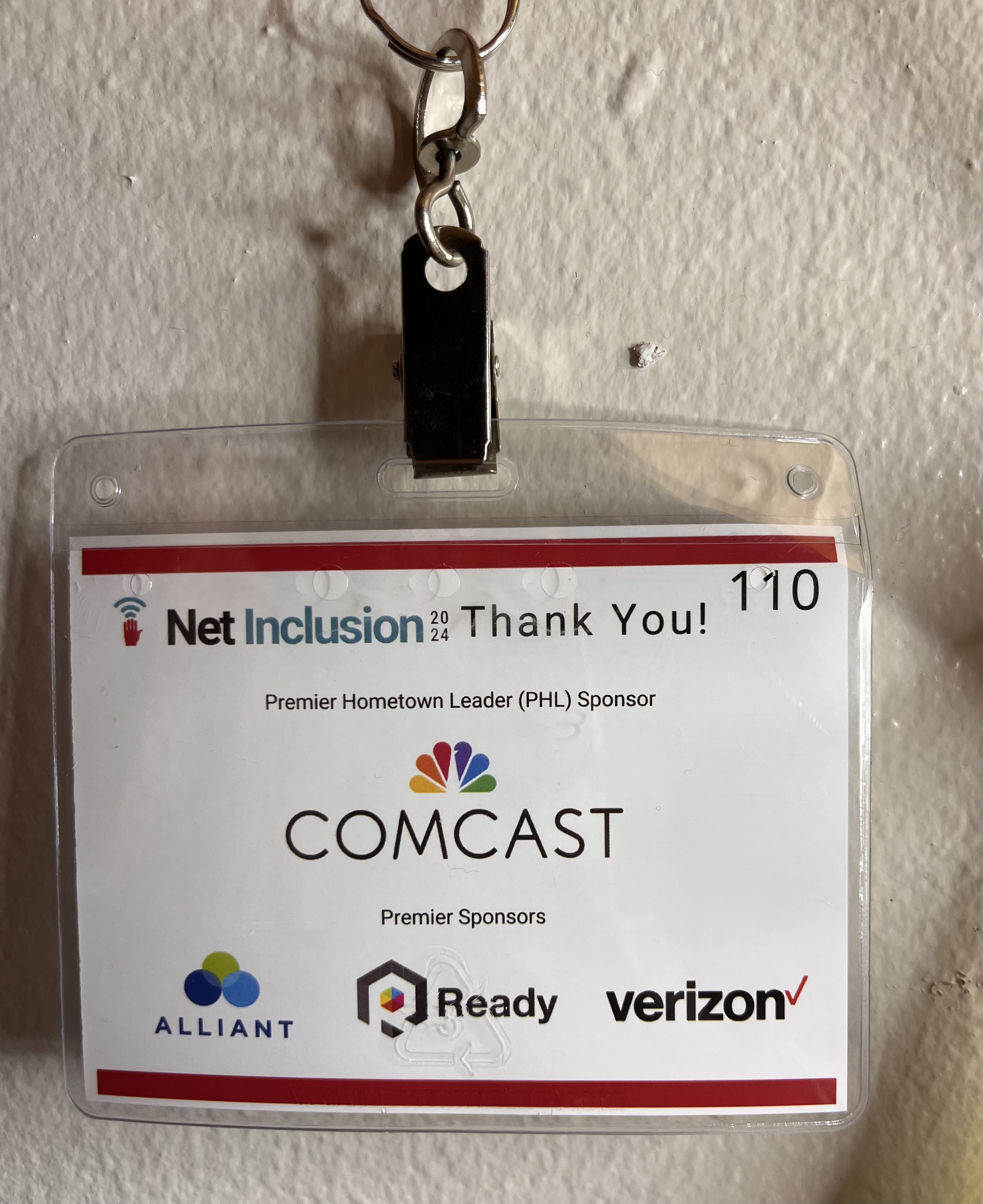 2024 net inclusion conference ID badge