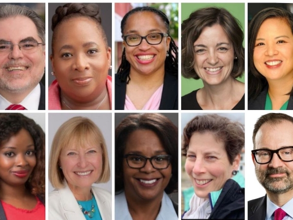 headshots of ten local nonprofit leaders