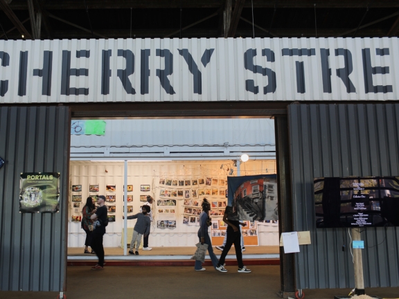 picture from an event at Cherry Street Pier